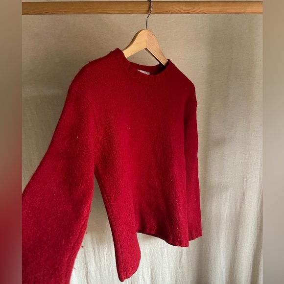 True Red Wool Sweater - Picture 2 of 3